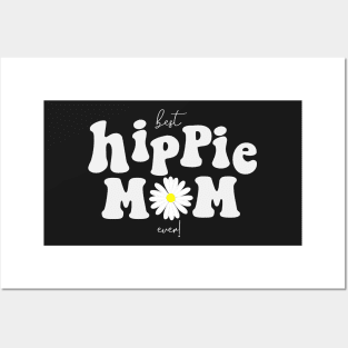 Best Hippie Mom Ever Mother's Day Gift Posters and Art